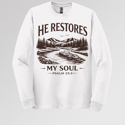 He Restores My Soul Psalm 23.3 08