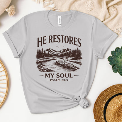 He Restores My Soul Psalm 23.3 08