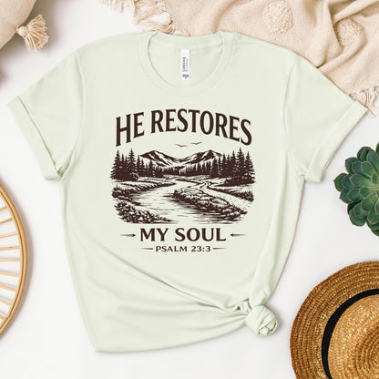 He Restores My Soul Psalm 23.3 08