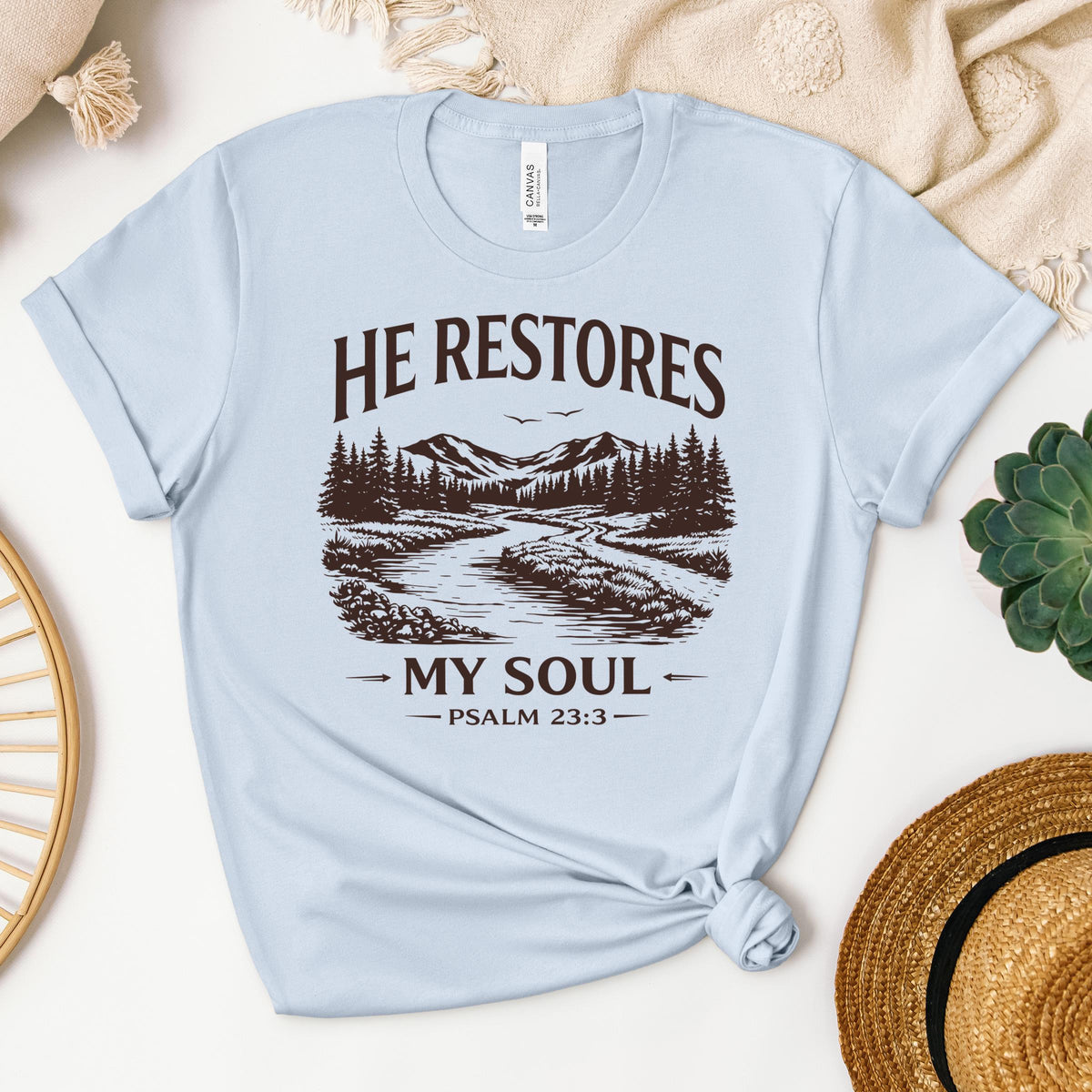 He Restores My Soul Psalm 23.3 08