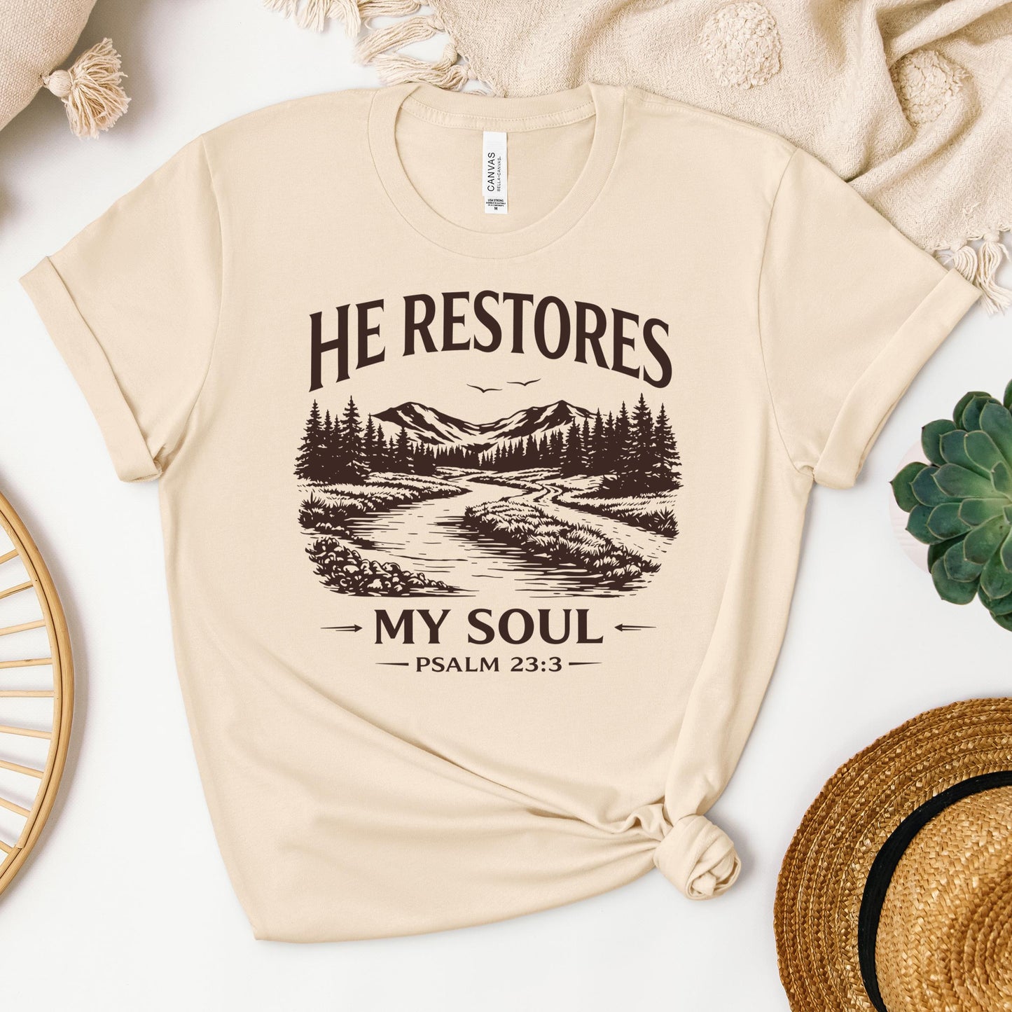 He Restores My Soul Psalm 23.3 08