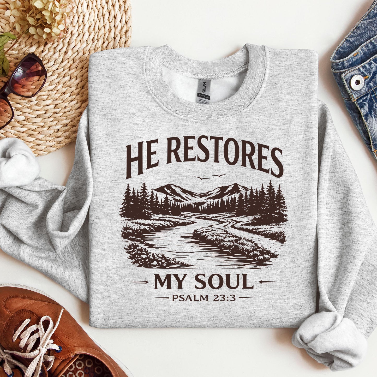 He Restores My Soul Psalm 23.3 08