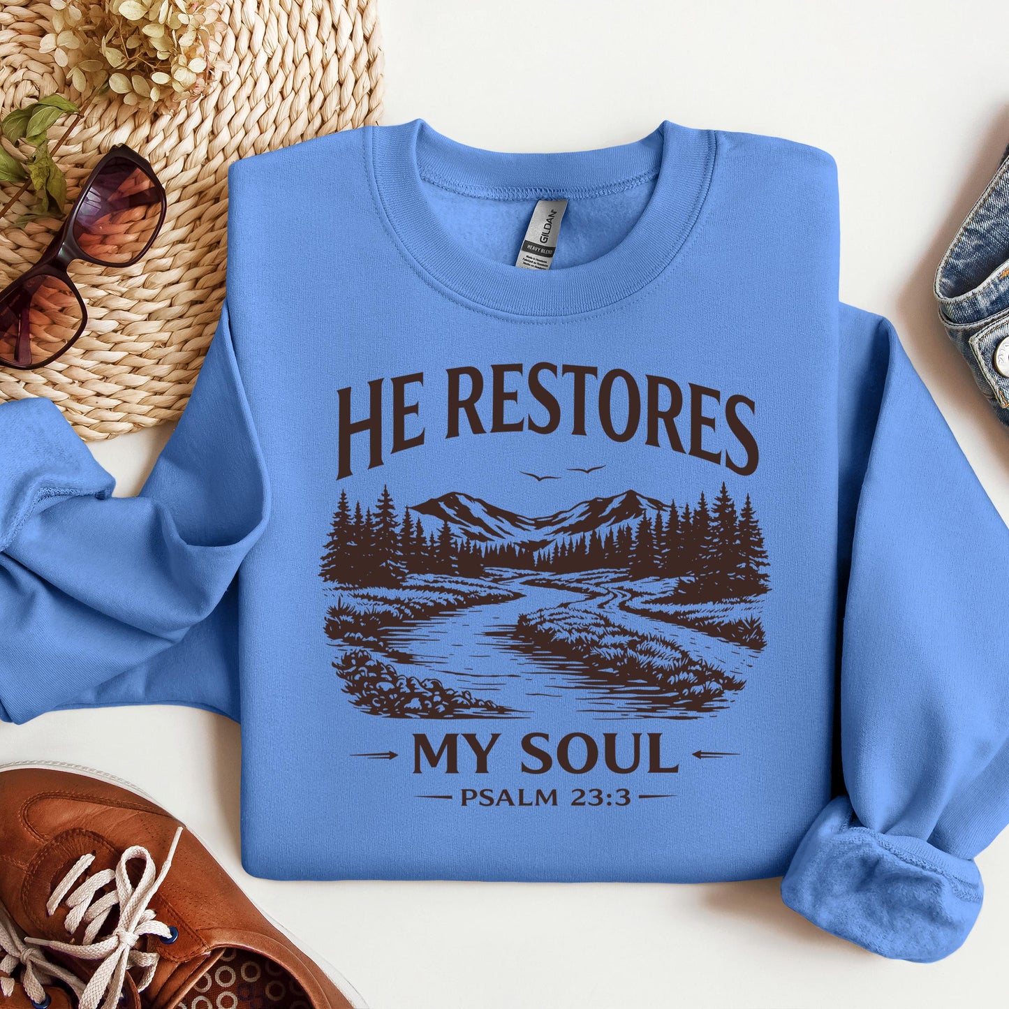 He Restores My Soul Psalm 23.3 08
