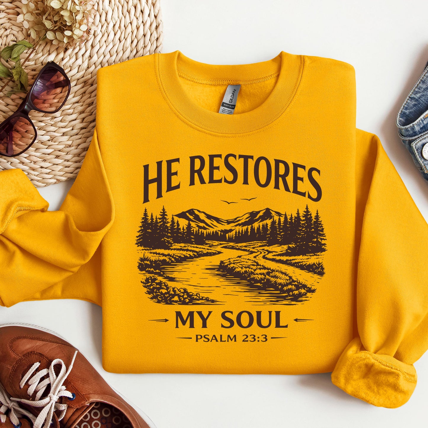 He Restores My Soul Psalm 23.3 08