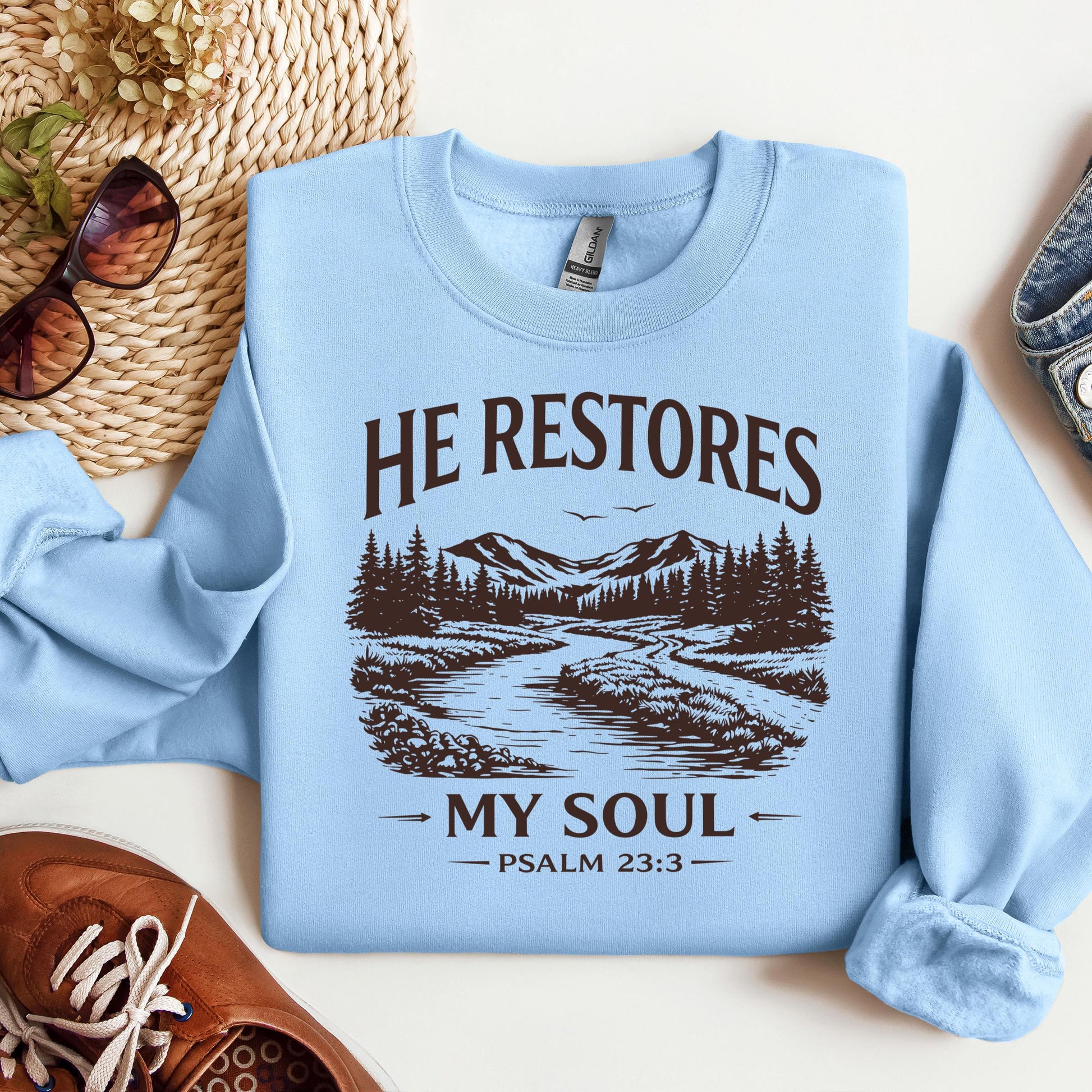 He Restores My Soul Psalm 23.3 08