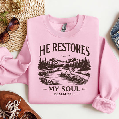 He Restores My Soul Psalm 23.3 08