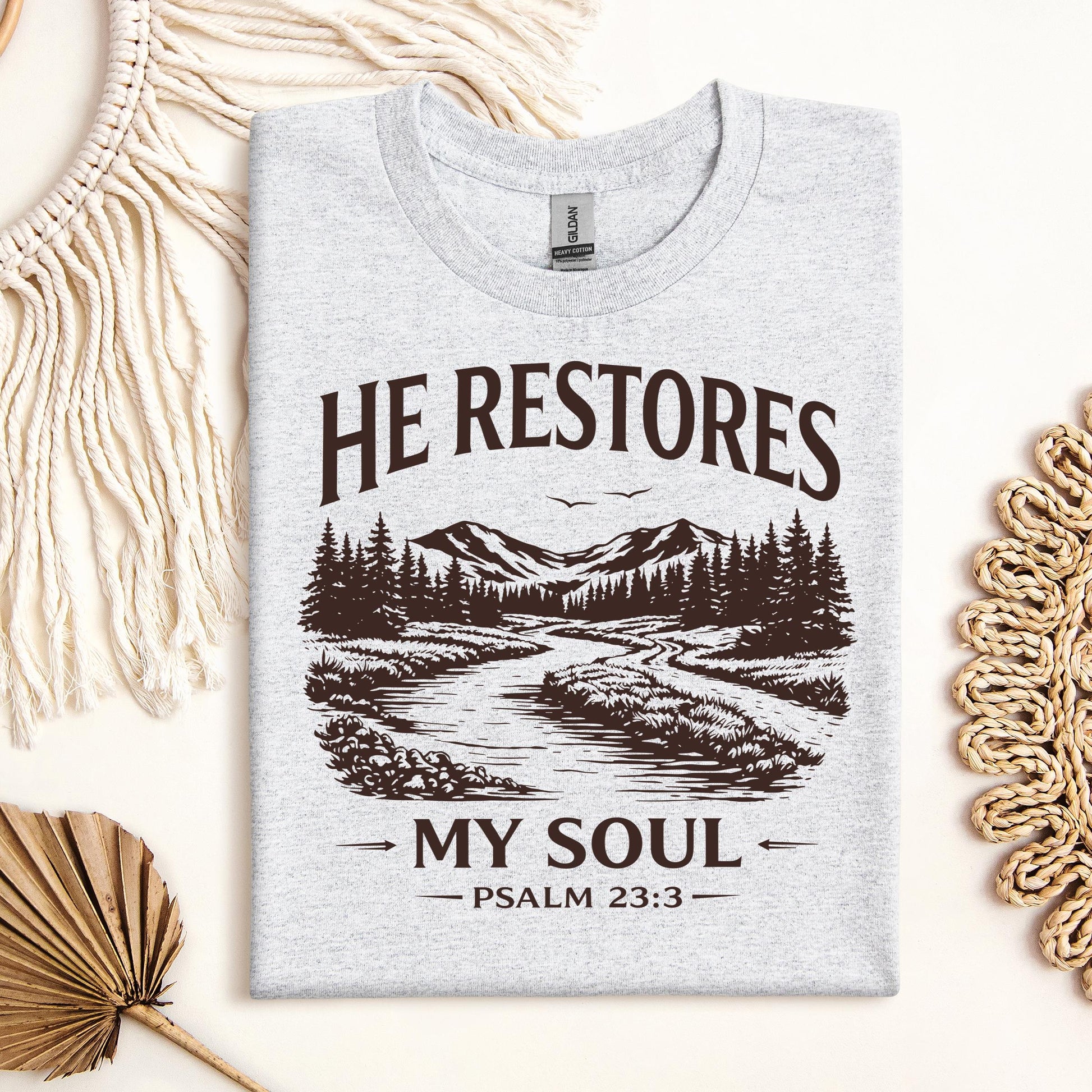 He Restores My Soul Psalm 23.3 08