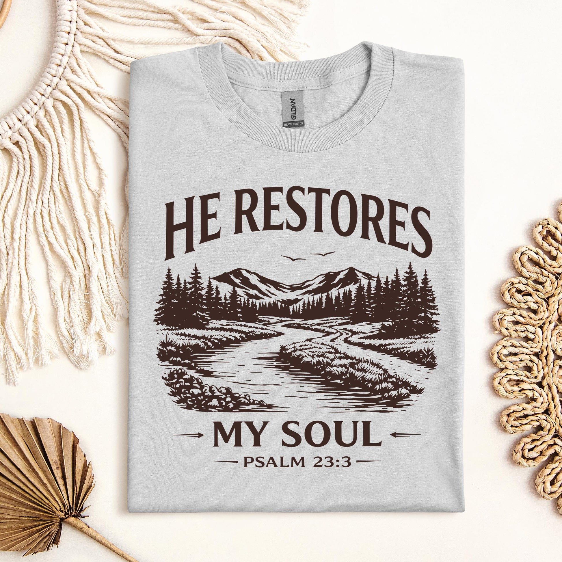 He Restores My Soul Psalm 23.3 08
