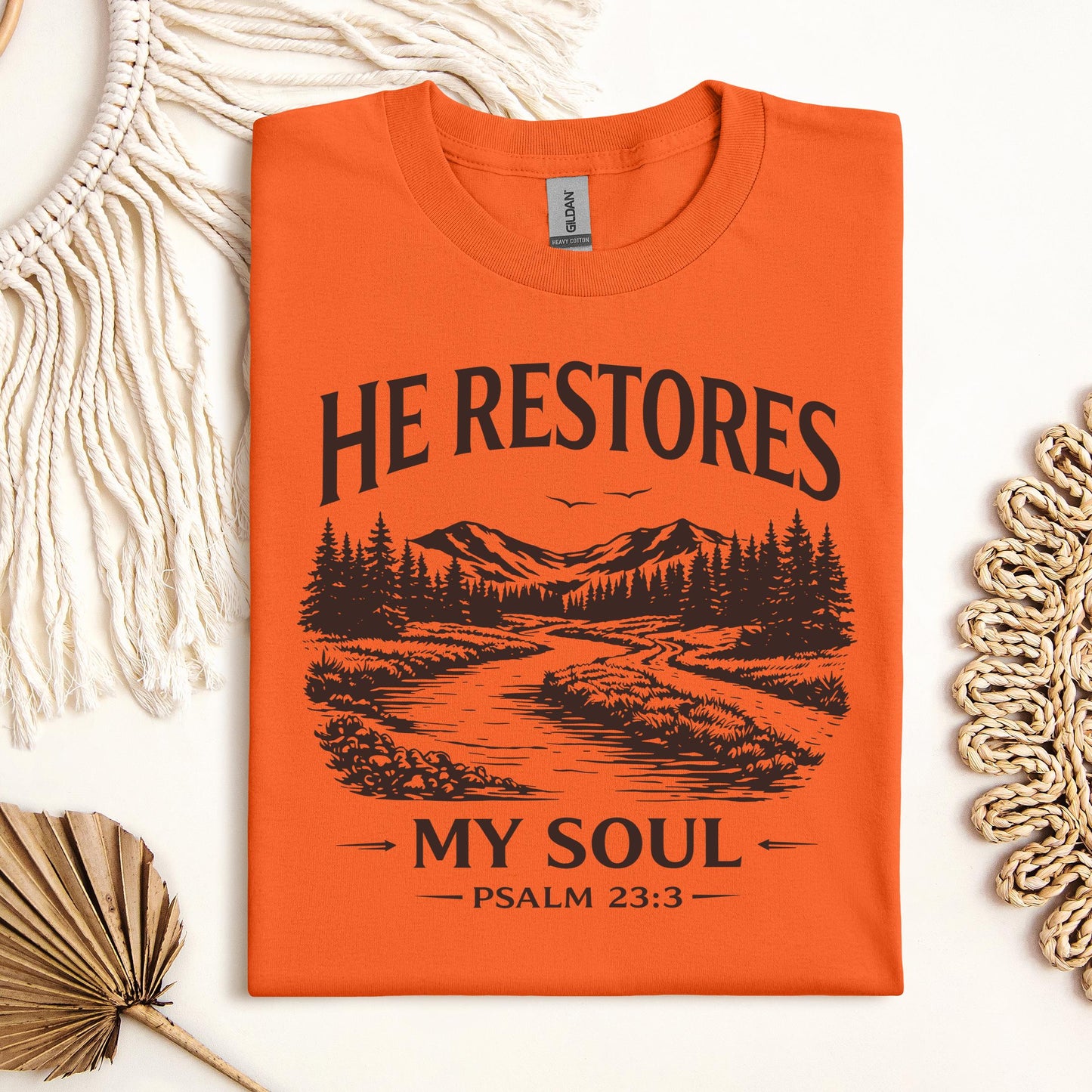 He Restores My Soul Psalm 23.3 08