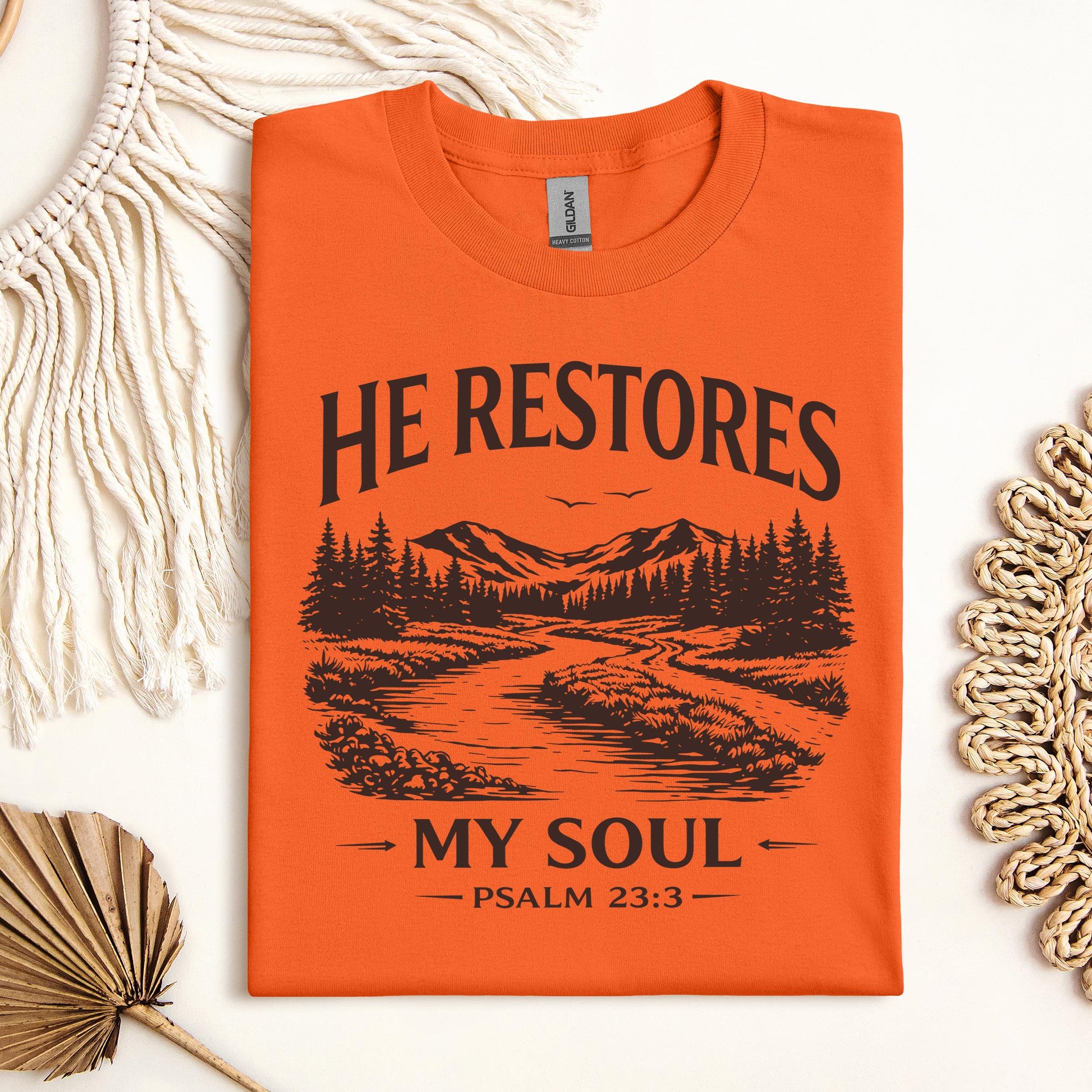 He Restores My Soul Psalm 23.3 08
