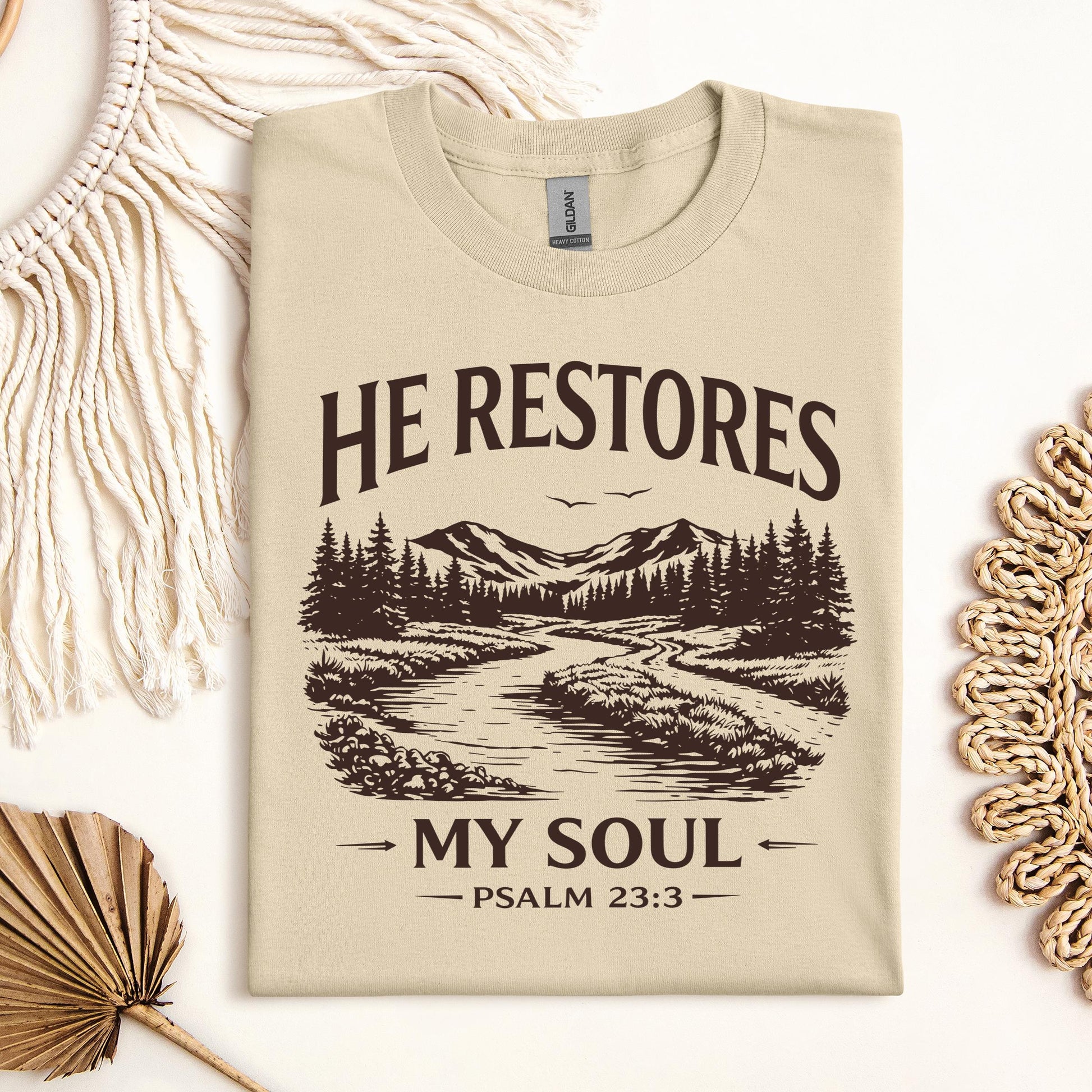 He Restores My Soul Psalm 23.3 08