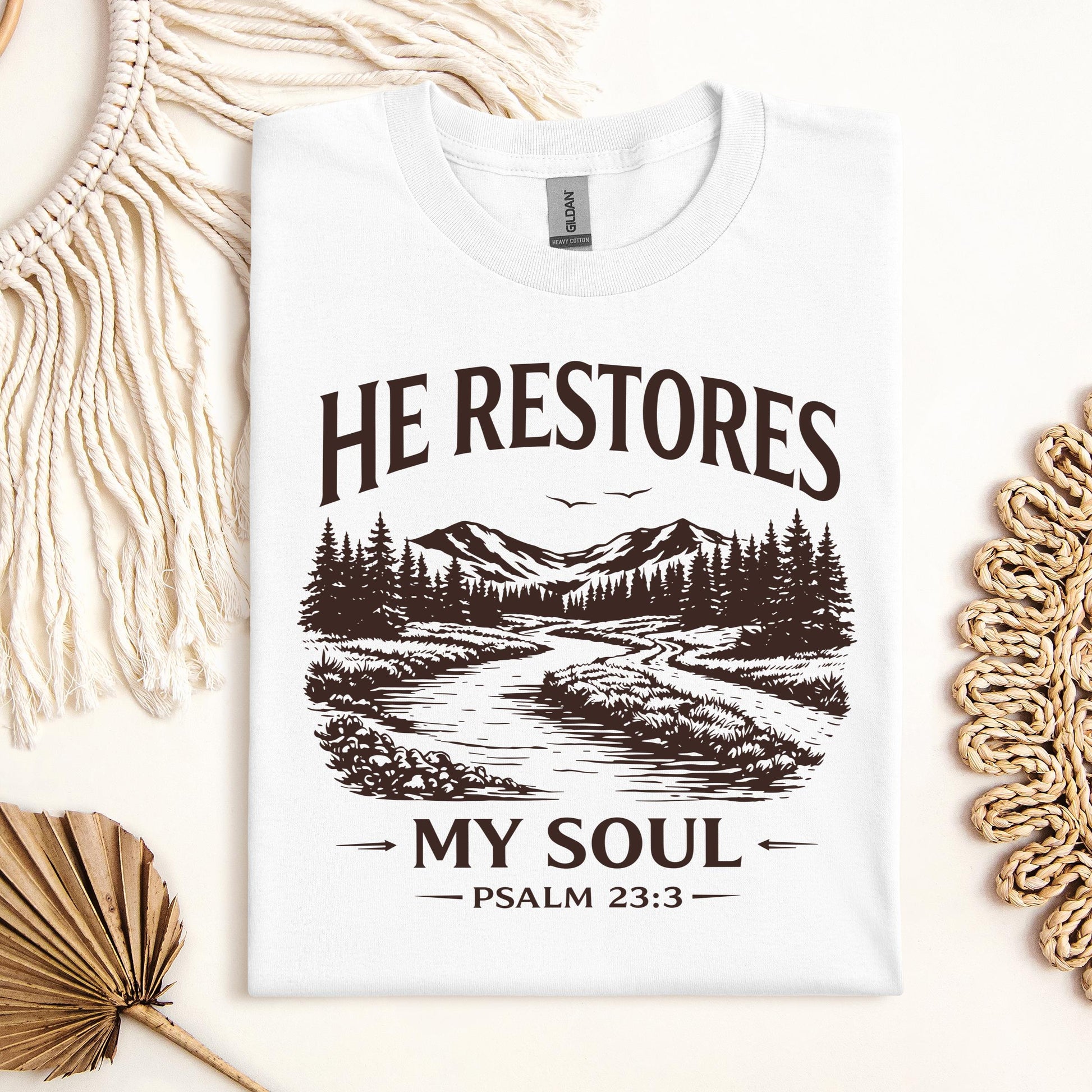 He Restores My Soul Psalm 23.3 08