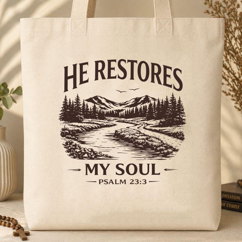 He Restores My Soul Psalm 23.3 08
