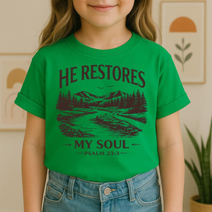 He Restores My Soul Psalm 23.3 08