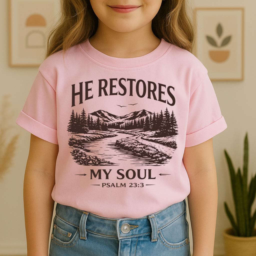 He Restores My Soul Psalm 23.3 08