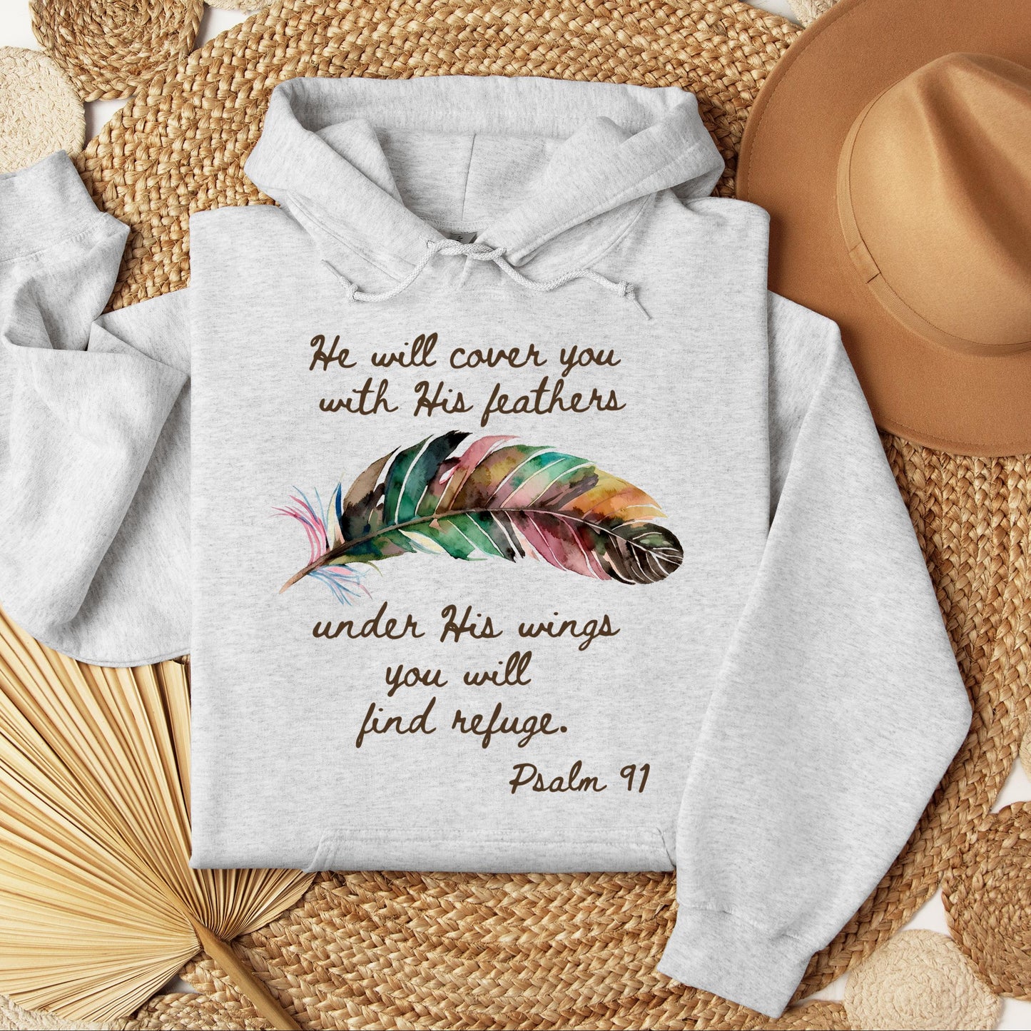 He Will Cover You With His Feathers Under His Wings You Will Find Refuge Psalm 91 01