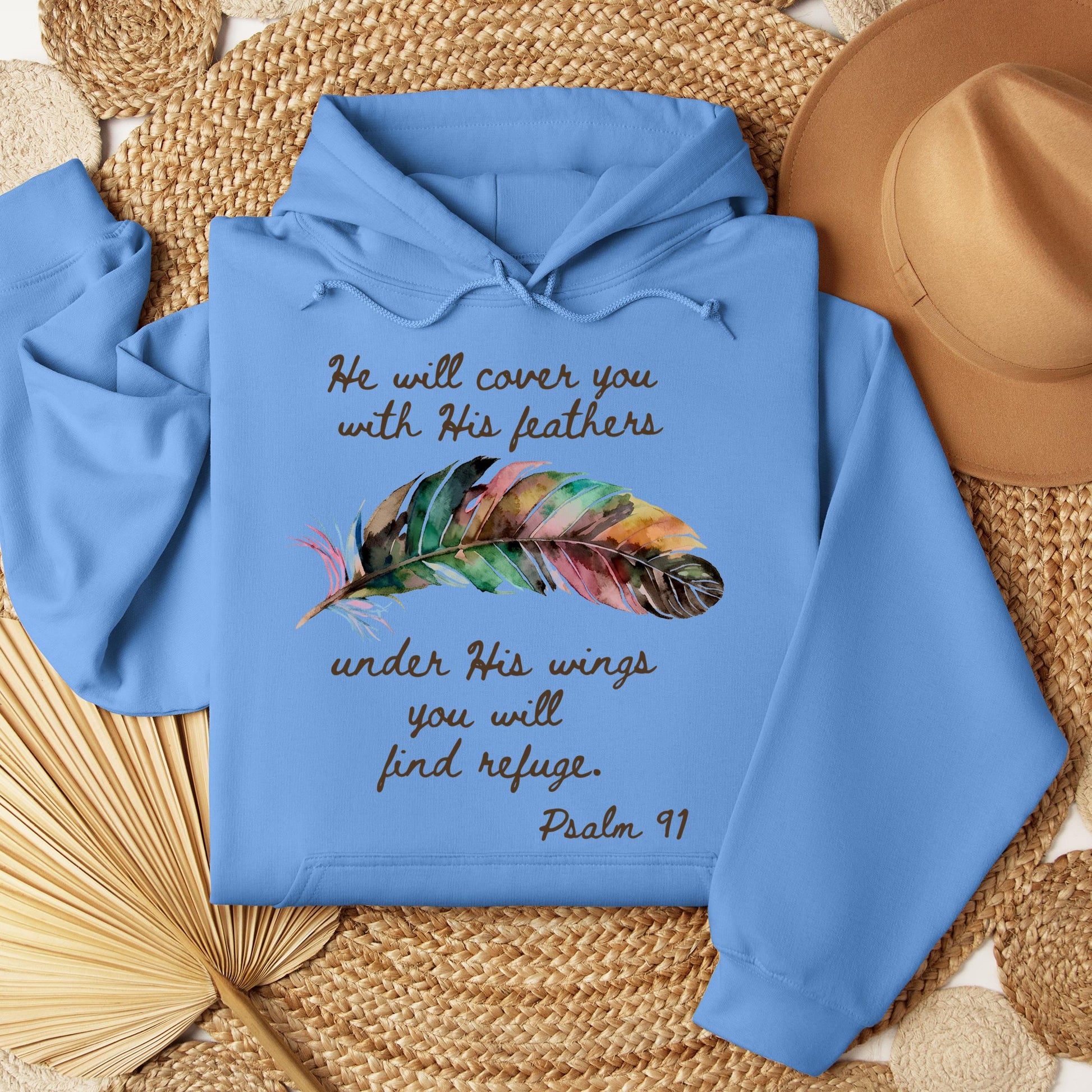 He Will Cover You With His Feathers Under His Wings You Will Find Refuge Psalm 91 01