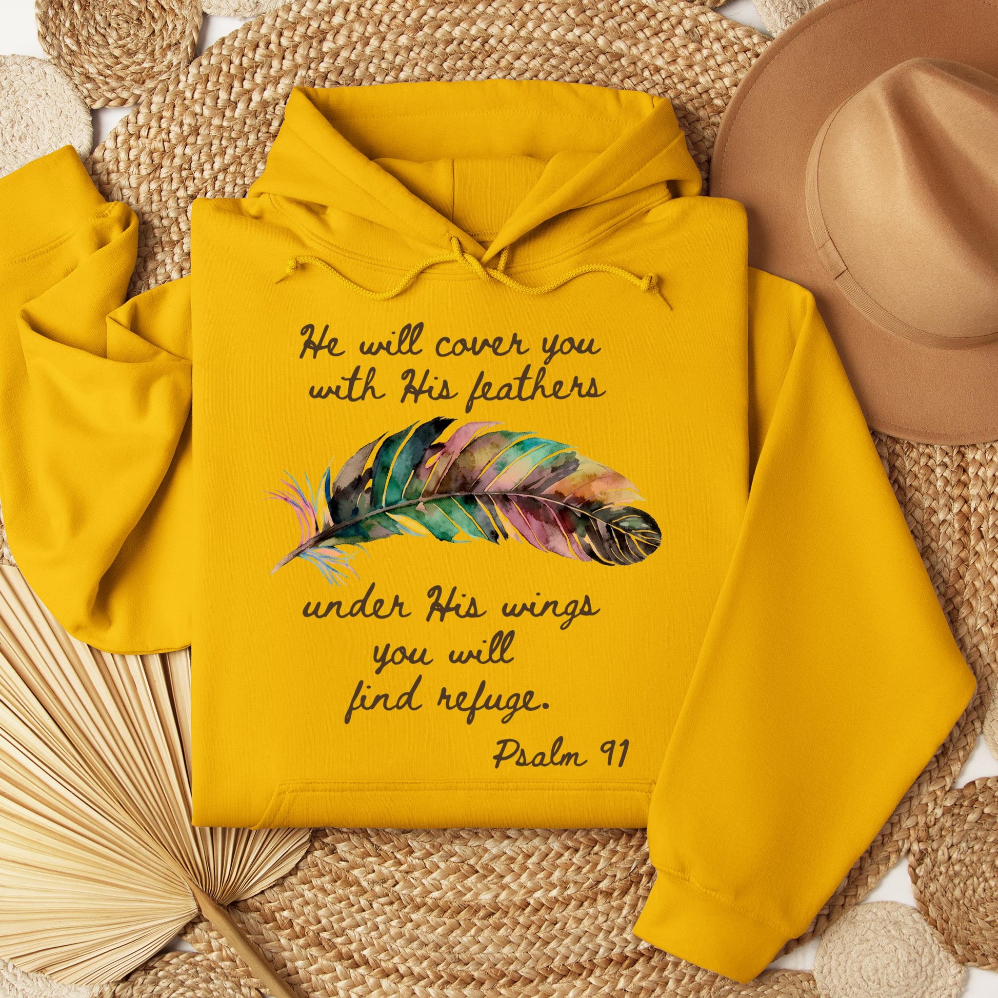He Will Cover You With His Feathers Under His Wings You Will Find Refuge Psalm 91 01