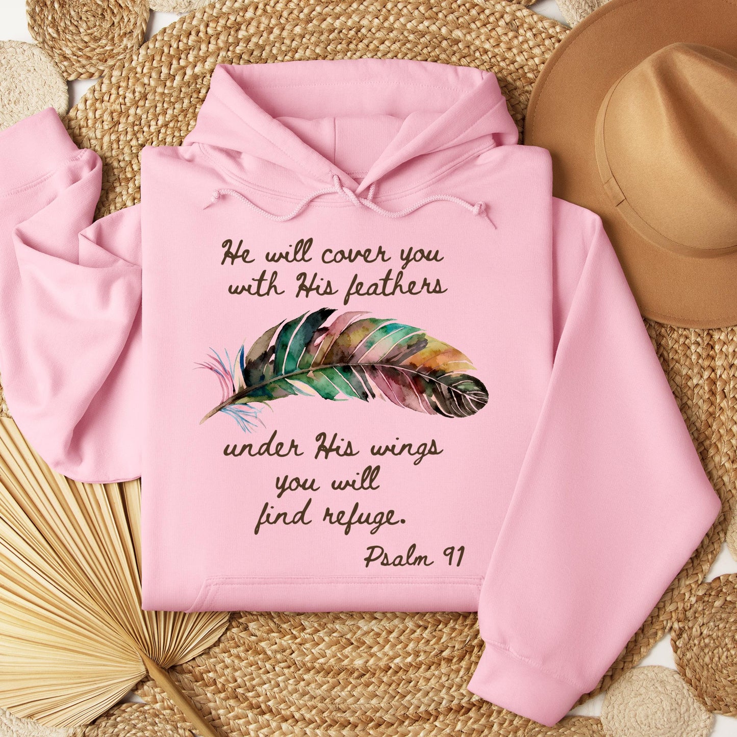 He Will Cover You With His Feathers Under His Wings You Will Find Refuge Psalm 91 01