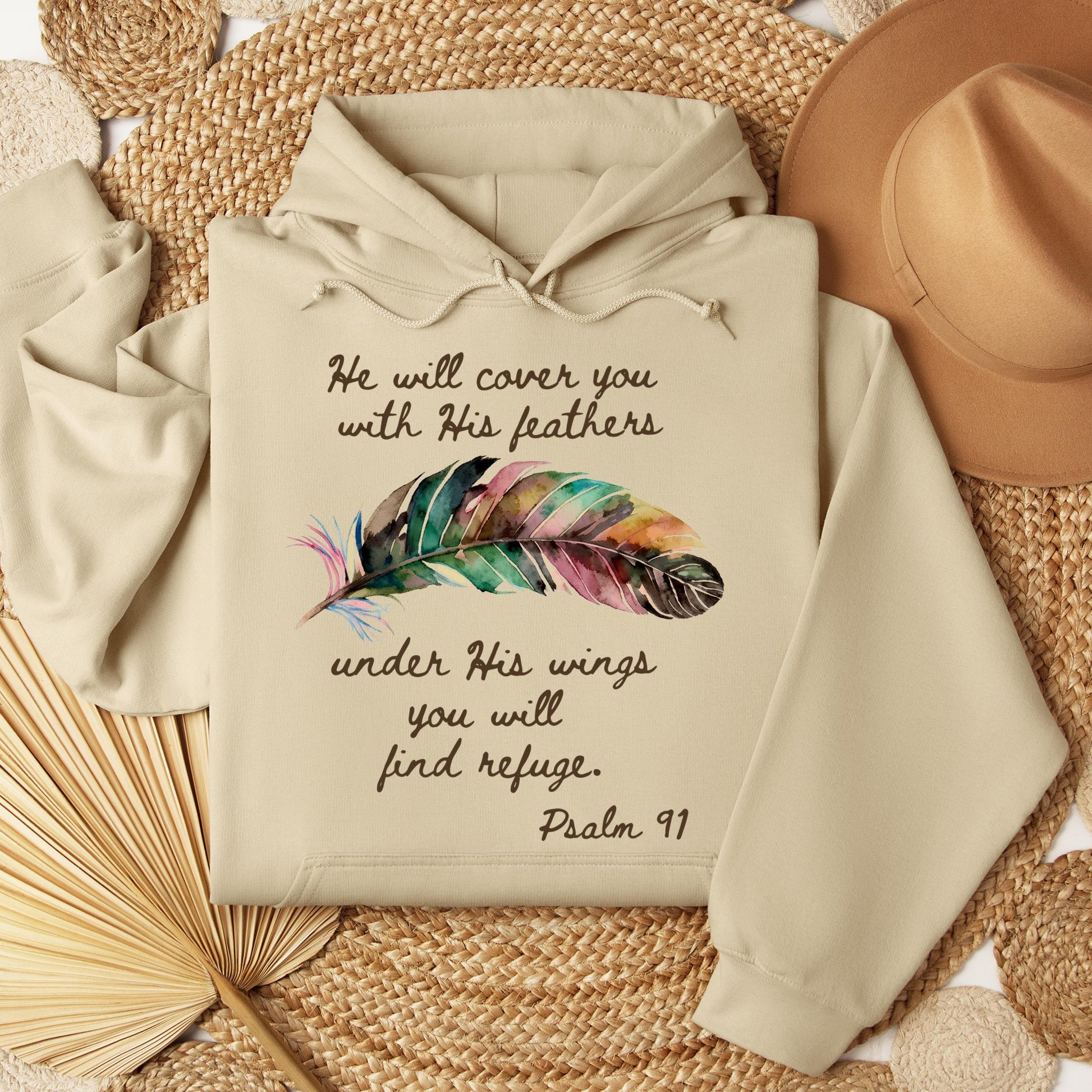 He Will Cover You With His Feathers Under His Wings You Will Find Refuge Psalm 91 01