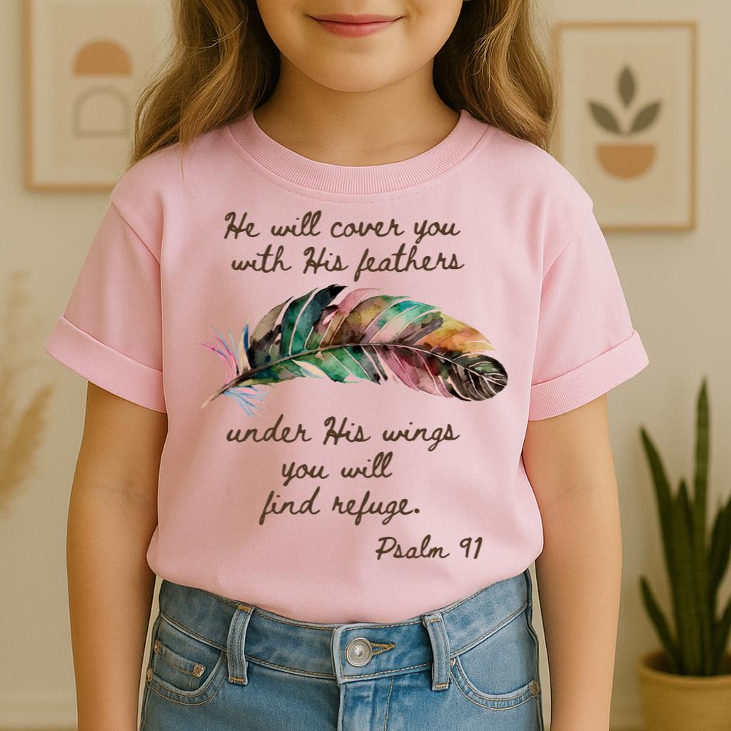 He Will Cover You With His Feathers Under His Wings You Will Find Refuge Psalm 91 01