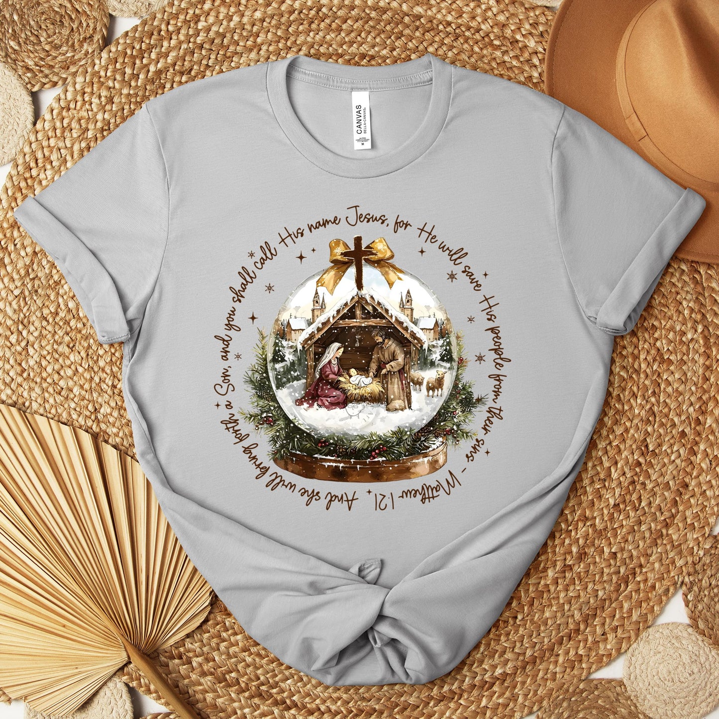 He Will Save His People From Their Sins Matthew 1.21 Premium T-shirt