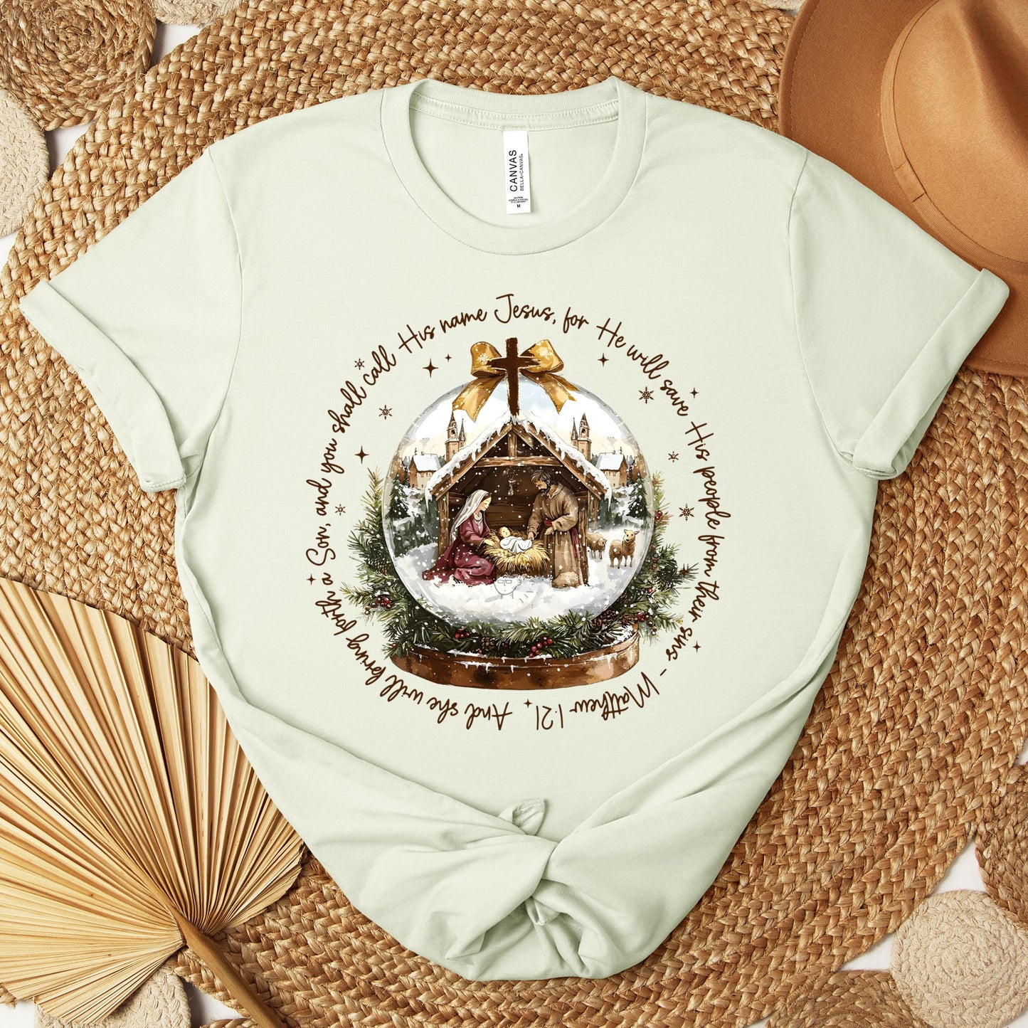 He Will Save His People From Their Sins Matthew 1.21 Premium T-shirt