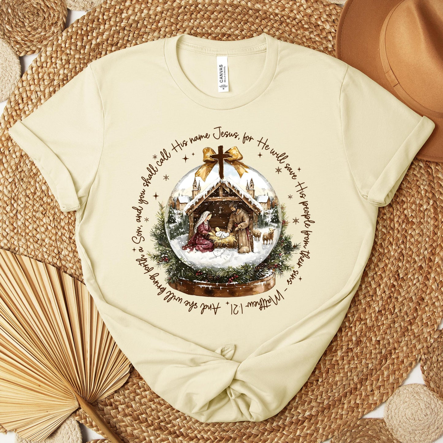 He Will Save His People From Their Sins Matthew 1.21 Premium T-shirt
