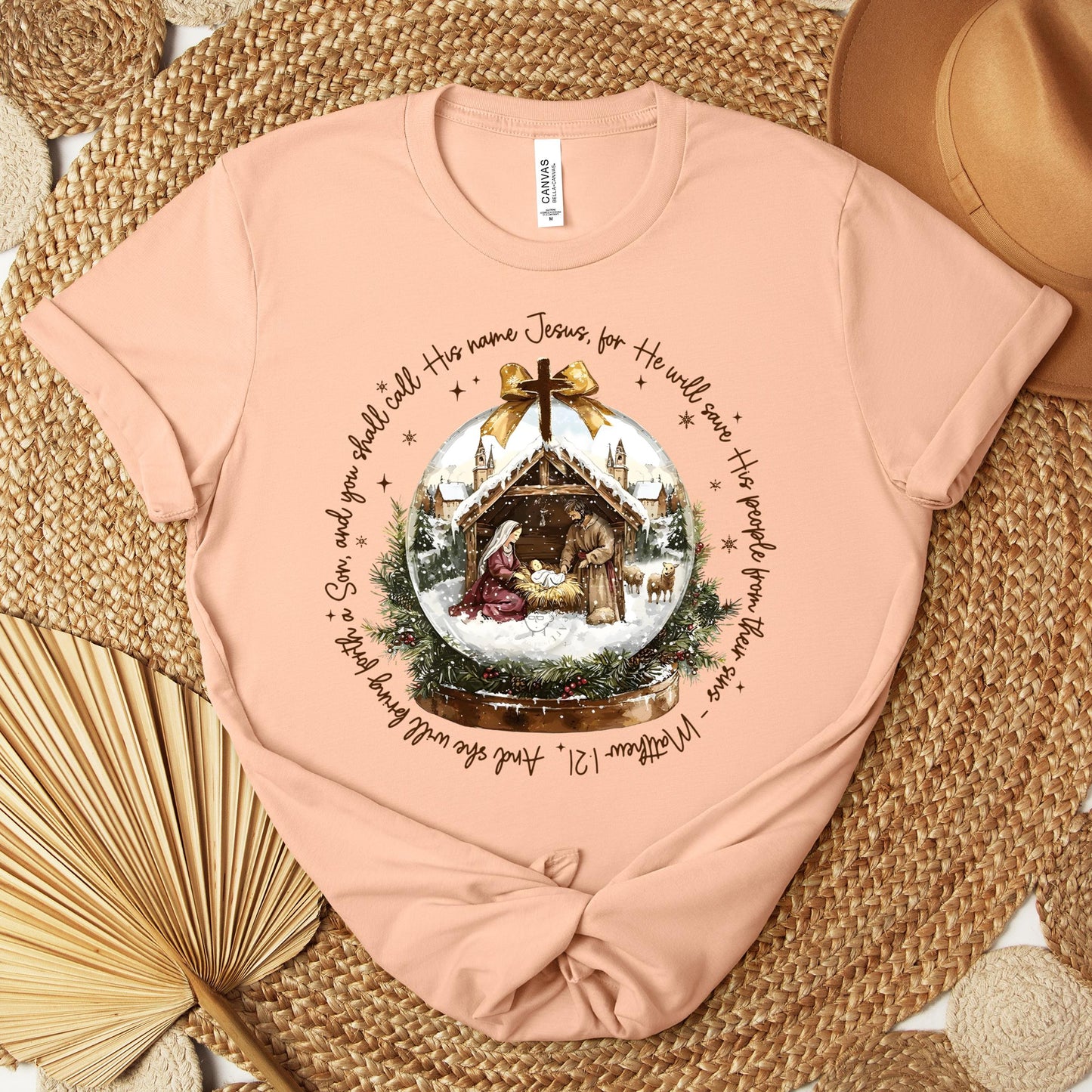 He Will Save His People From Their Sins Matthew 1.21 Premium T-shirt