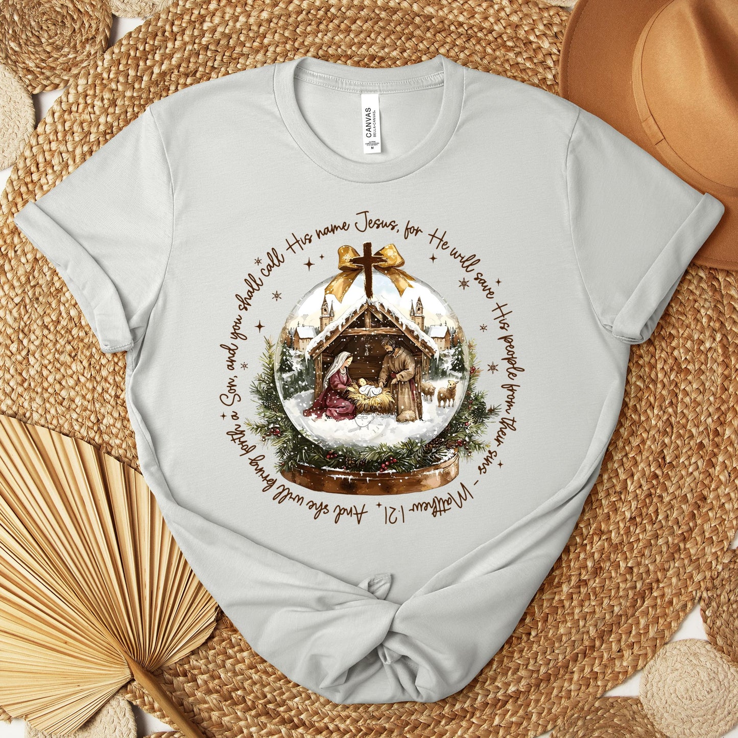 He Will Save His People From Their Sins Matthew 1.21 Premium T-shirt