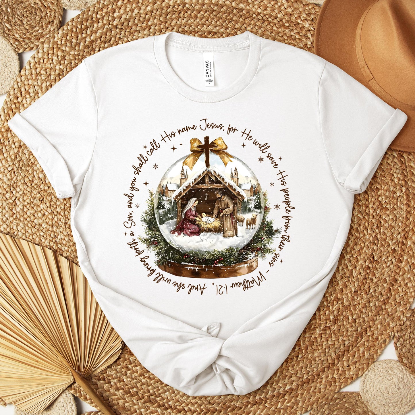 He Will Save His People From Their Sins Matthew 1.21 Premium T-shirt