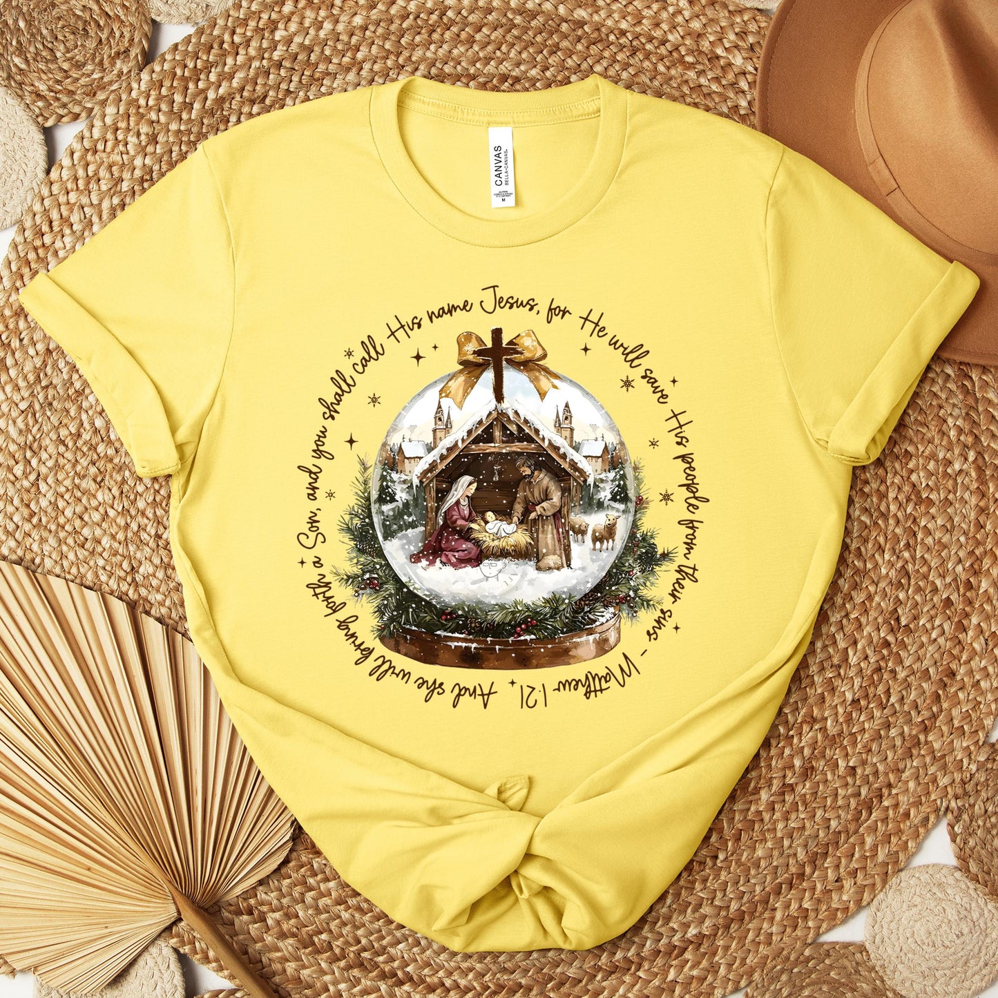 He Will Save His People From Their Sins Matthew 1.21 Premium T-shirt