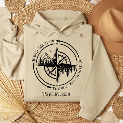 He Will Teach You The Way You Should Go Psalm 32.8