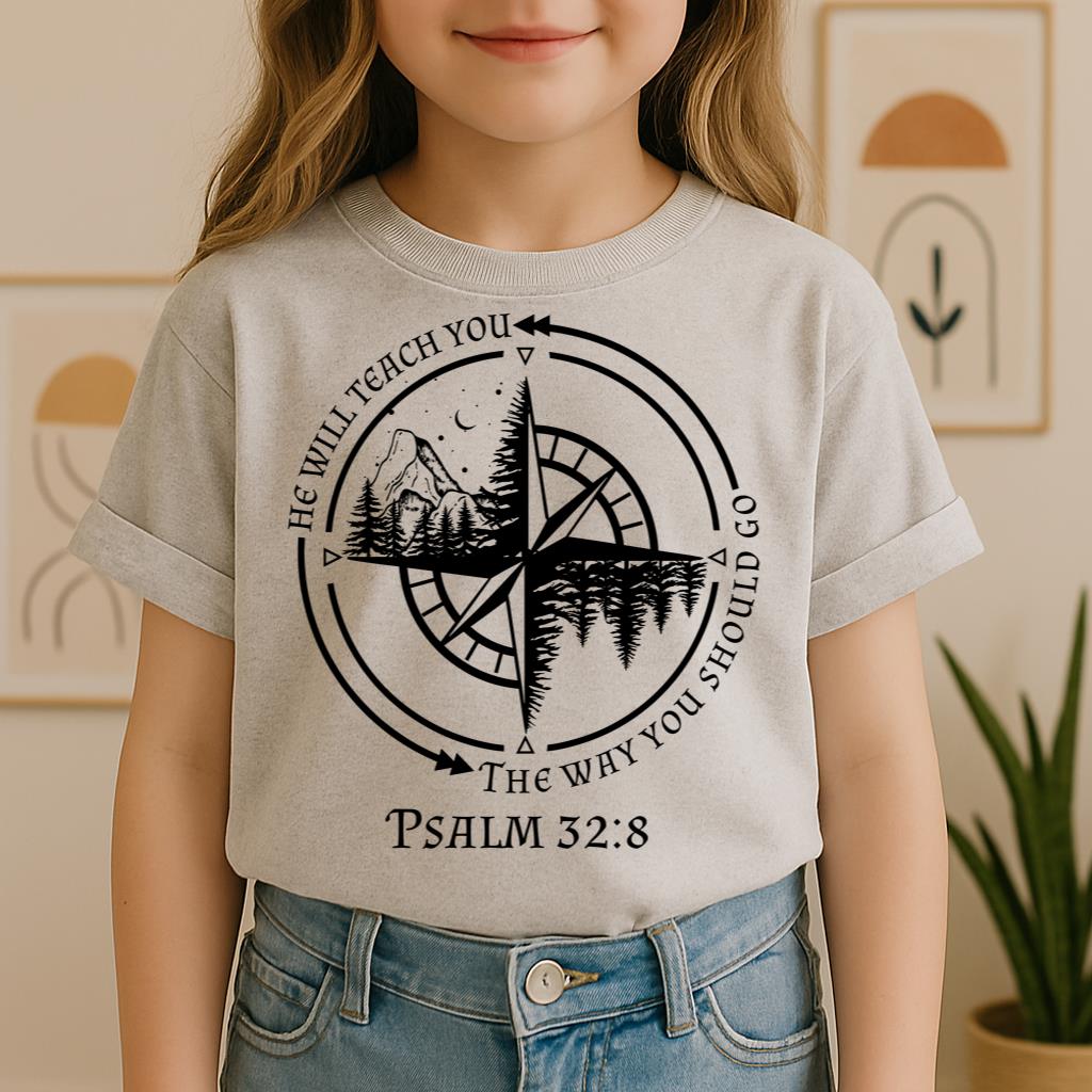 He Will Teach You The Way You Should Go Psalm 32.8