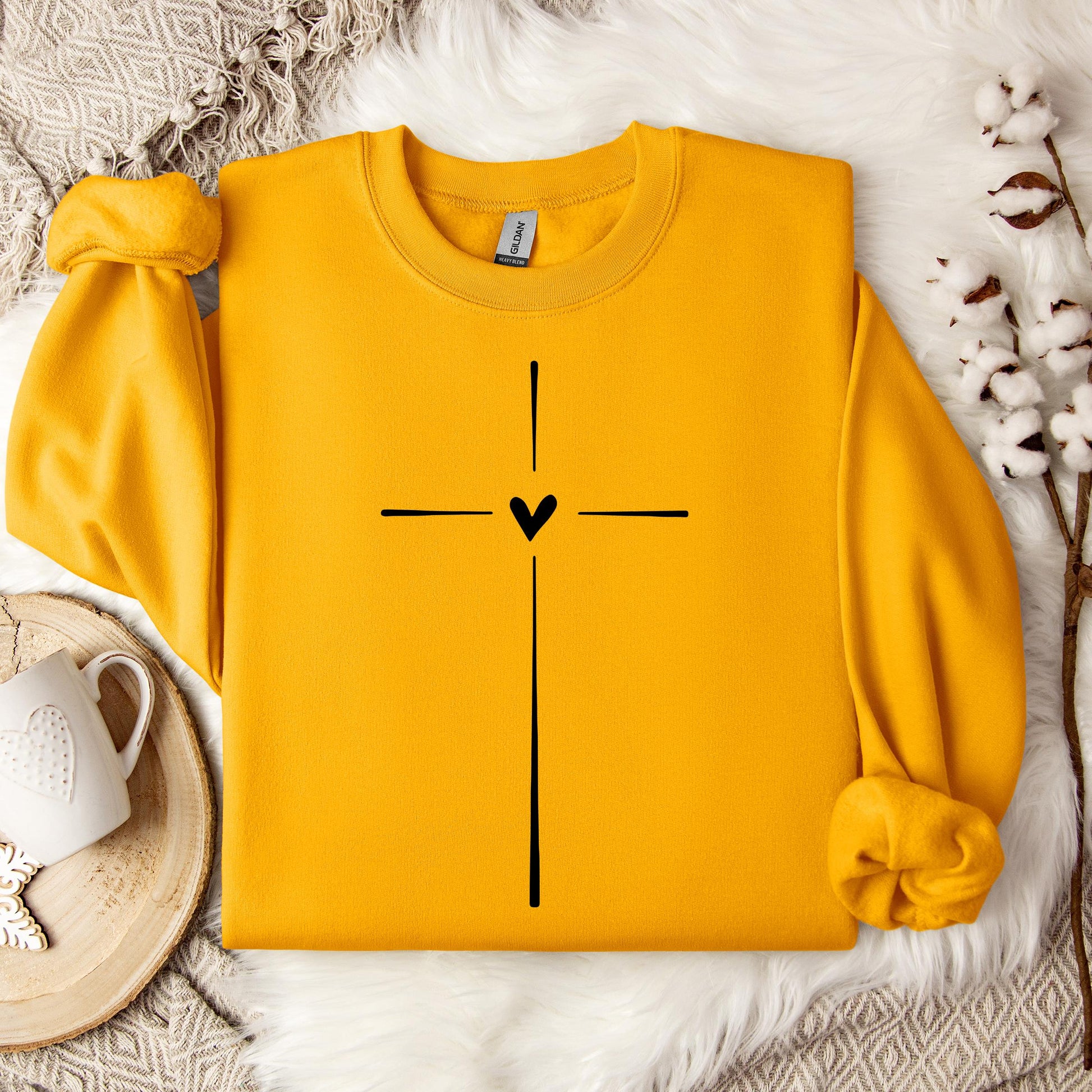 Heart Cross 01 Sweatshirt
