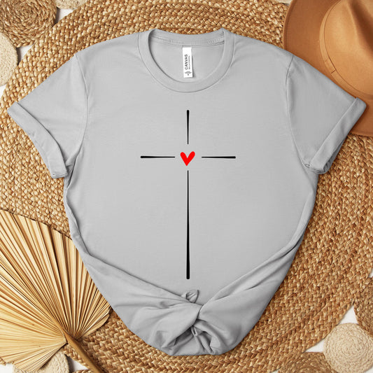 Heart Cross 02 Premium T-shirt