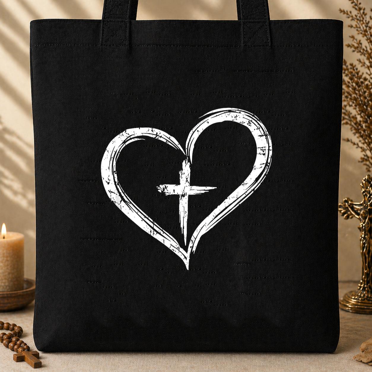 Heart Cross 04 Tote Bag