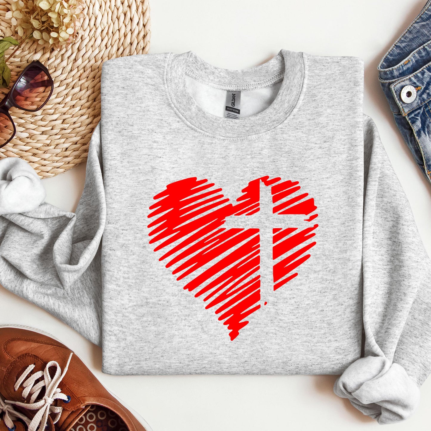 Heart Cross 05