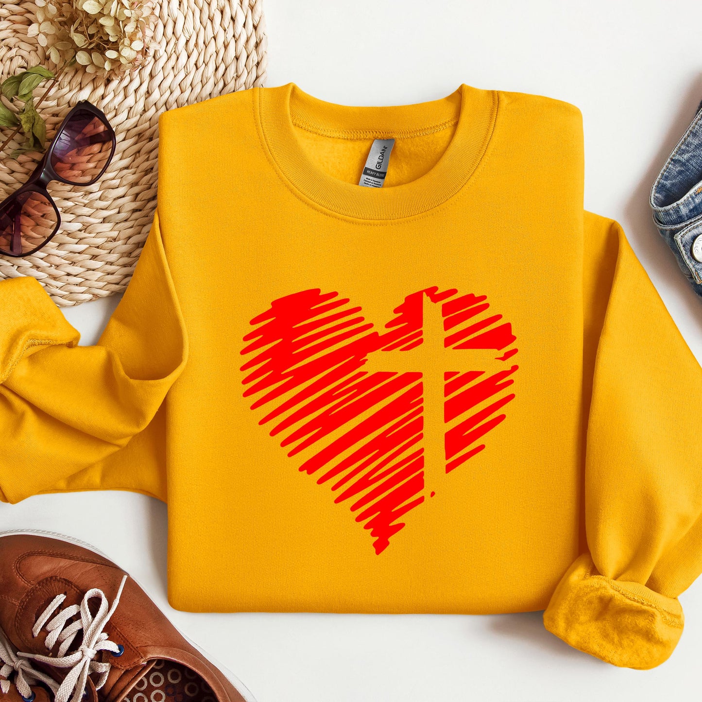 Heart Cross 05