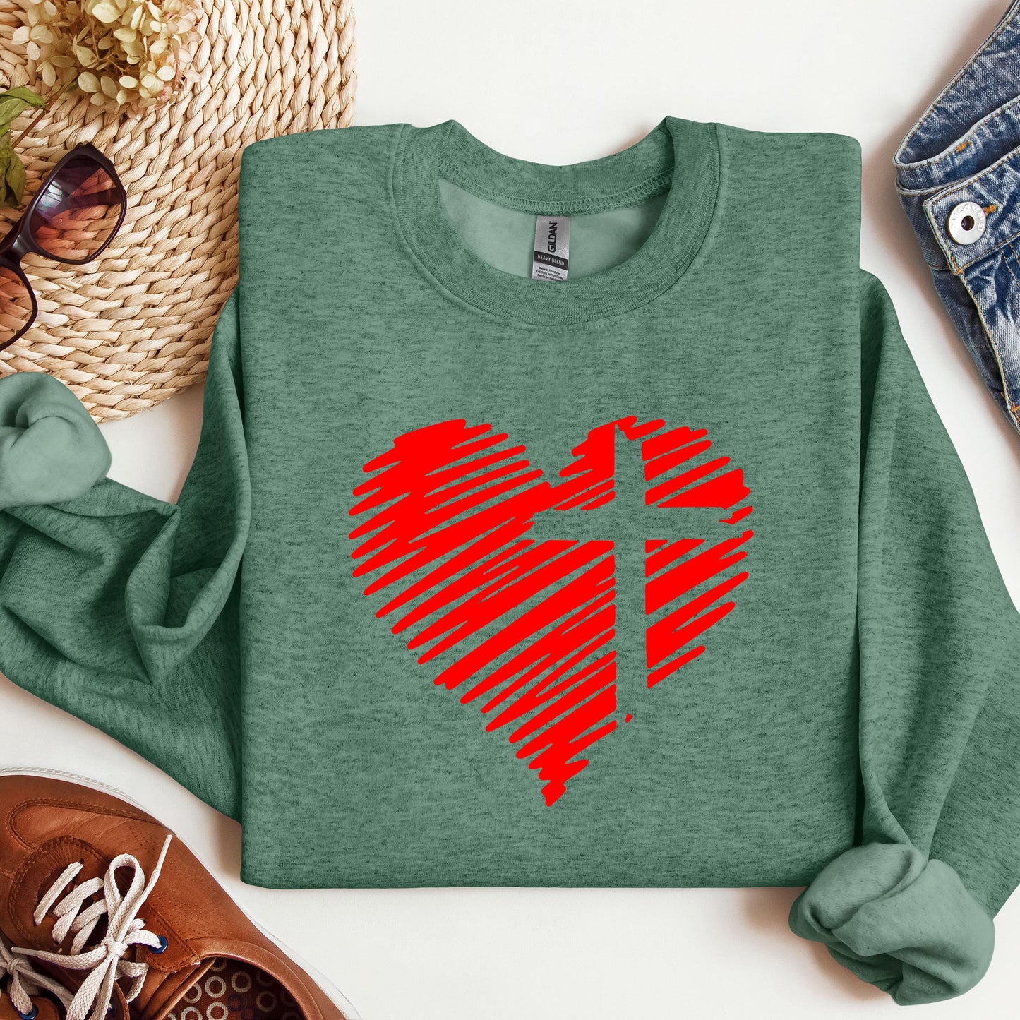 Heart Cross 05