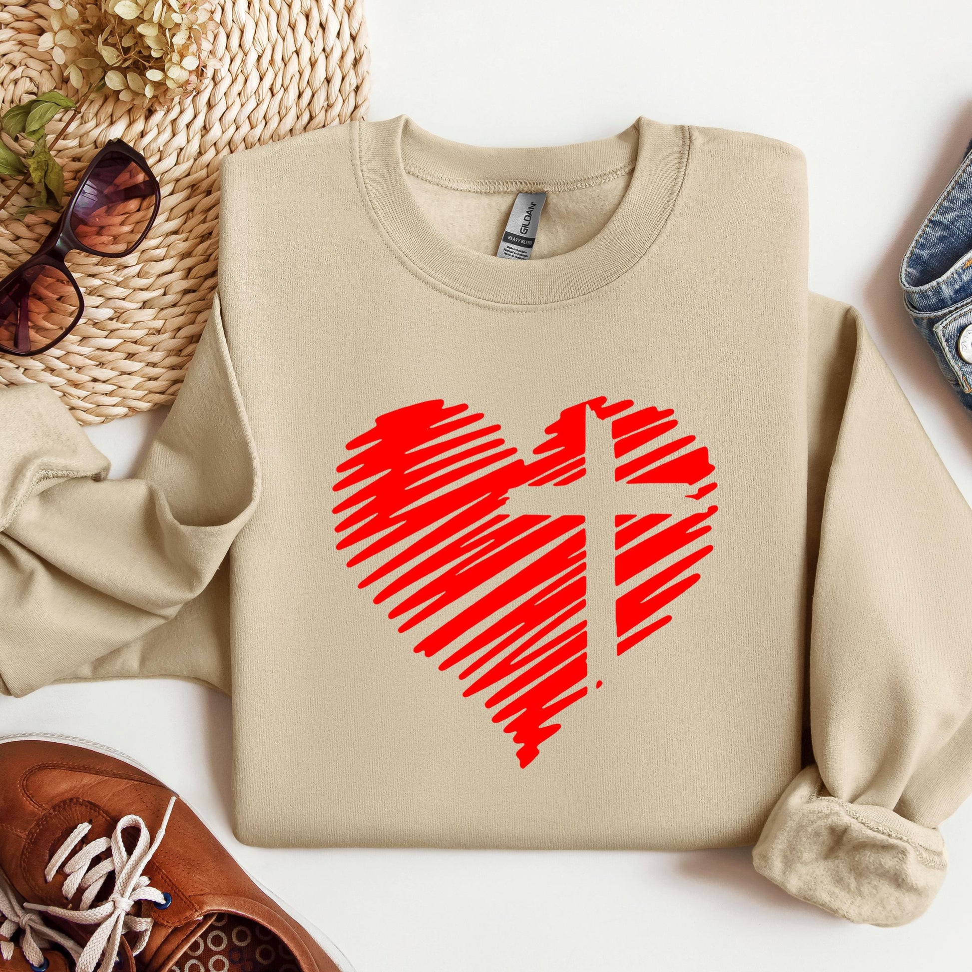 Heart Cross 05