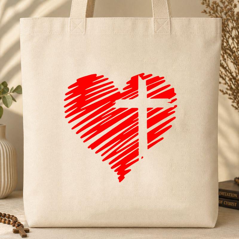 Heart Cross 05 Tote Bag