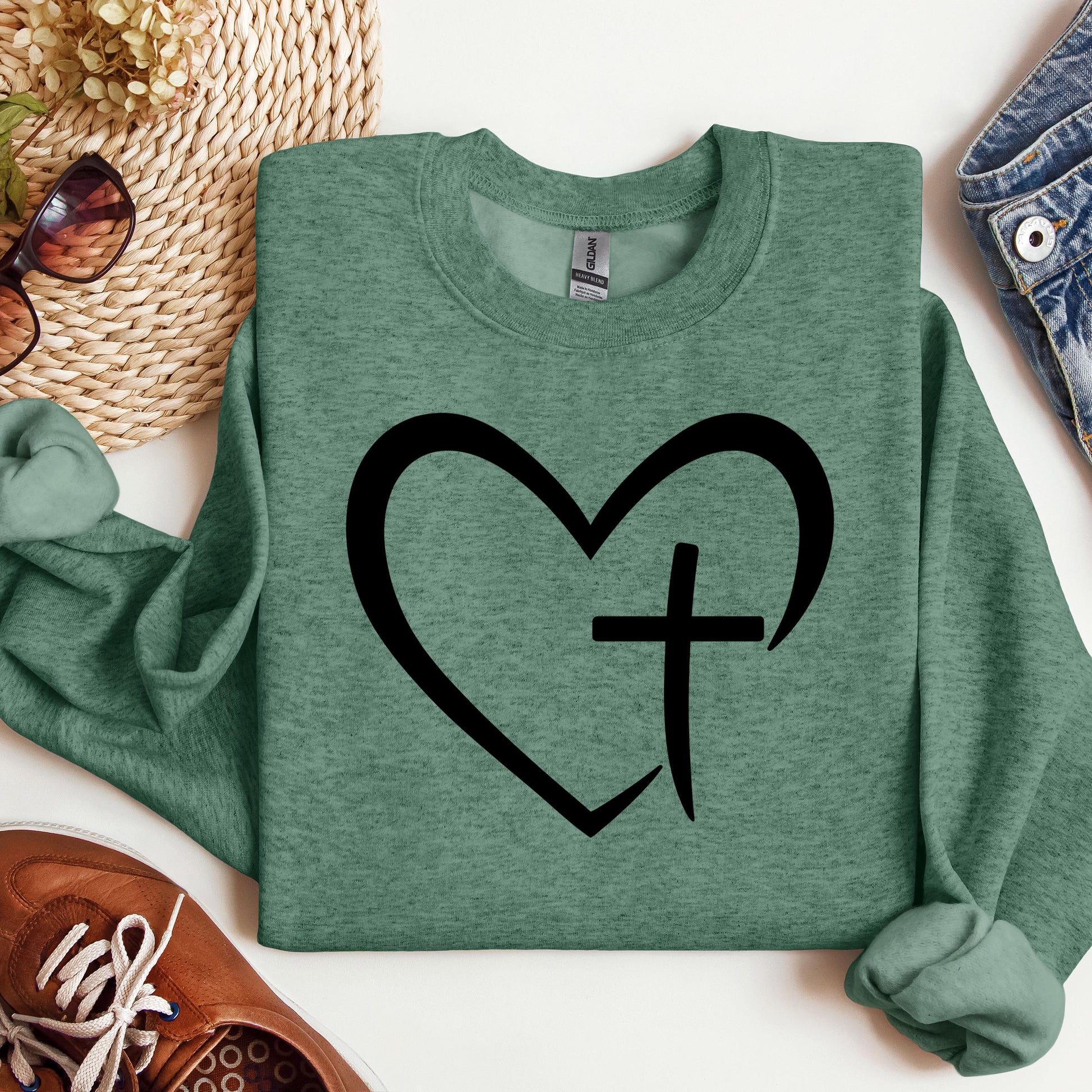 Heart Cross 14