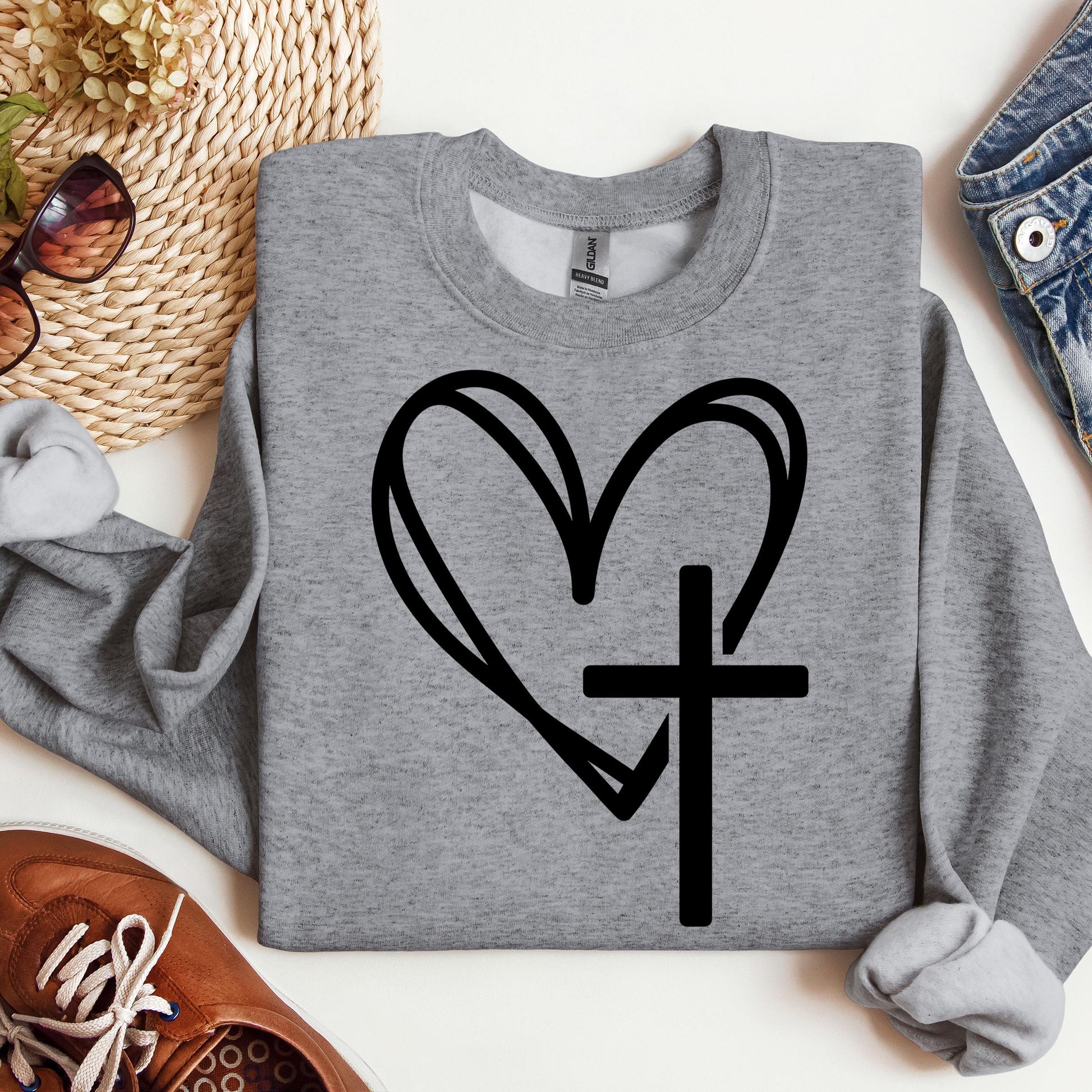 Heart Cross 15