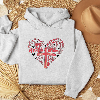 Heart Cross Love Is Patience
