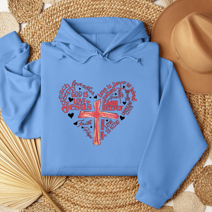 Heart Cross Love Is Patience