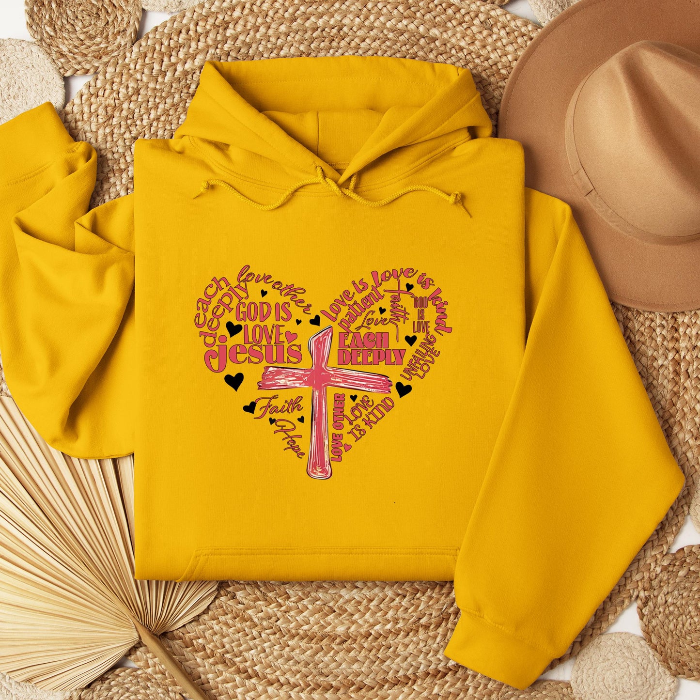 Heart Cross Love Is Patience