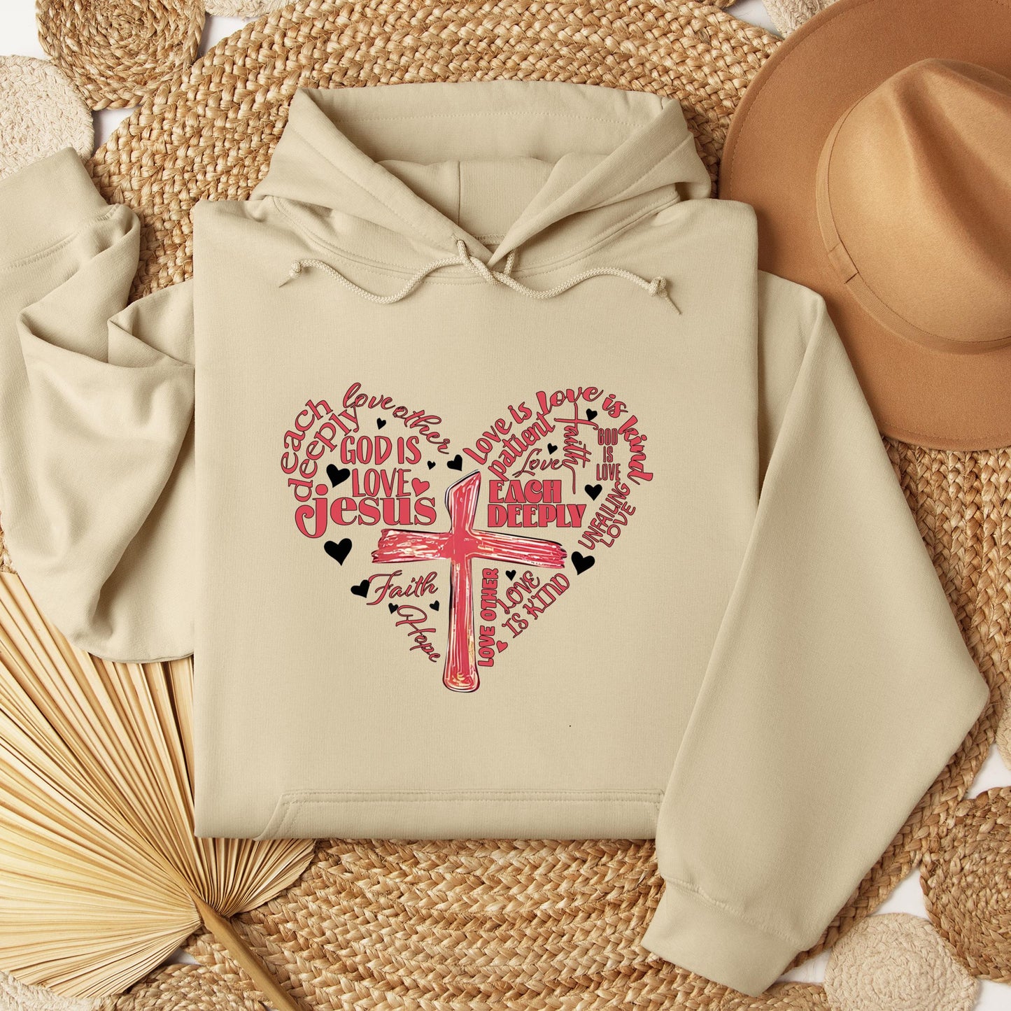 Heart Cross Love Is Patience