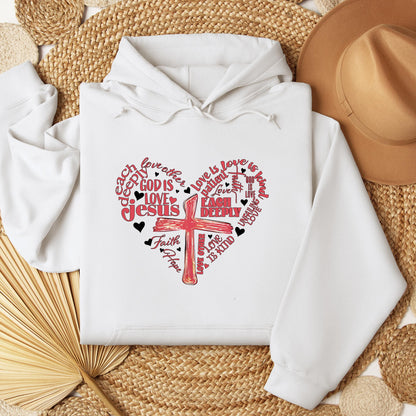 Heart Cross Love Is Patience