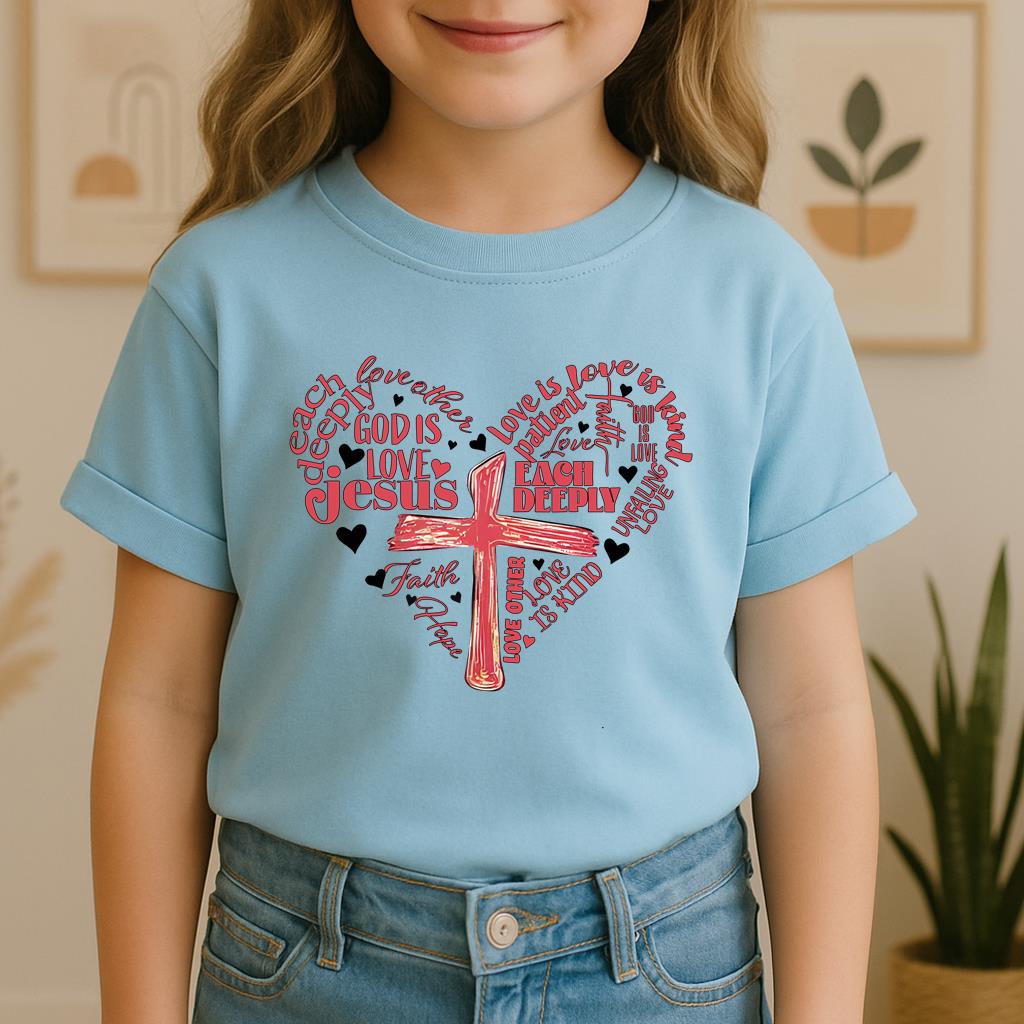 Heart Cross Love Is Patience